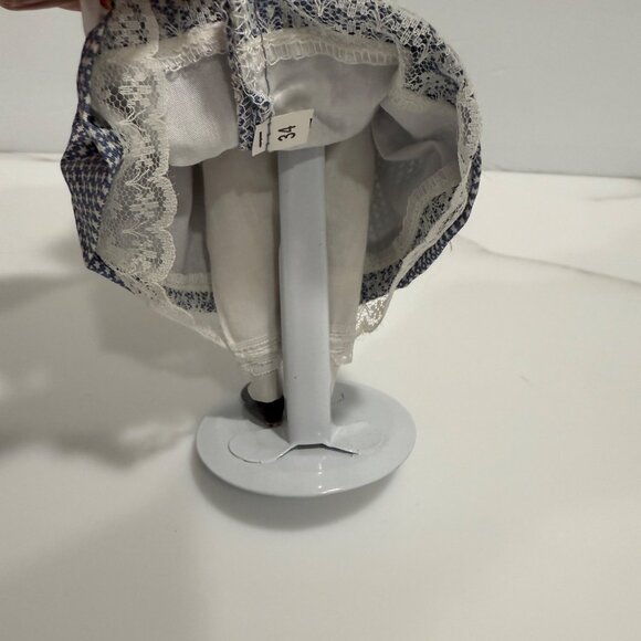 Danbury Mint Goldilocks Porcelain Doll Storybook Collection Bowl Stand Box 8.5" - Picture 11 of 15